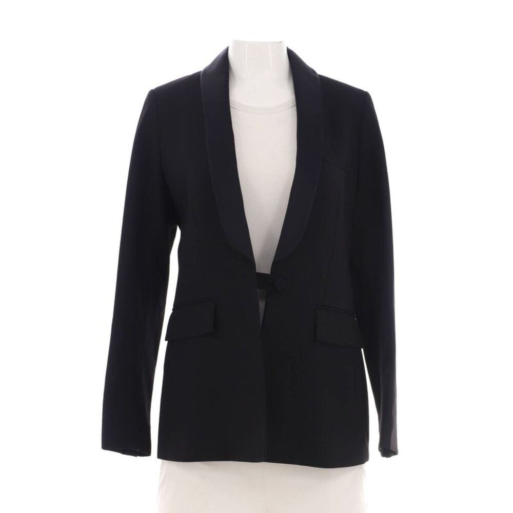 Louis Vuitton Black Shawl Collar Single-Button Blazer